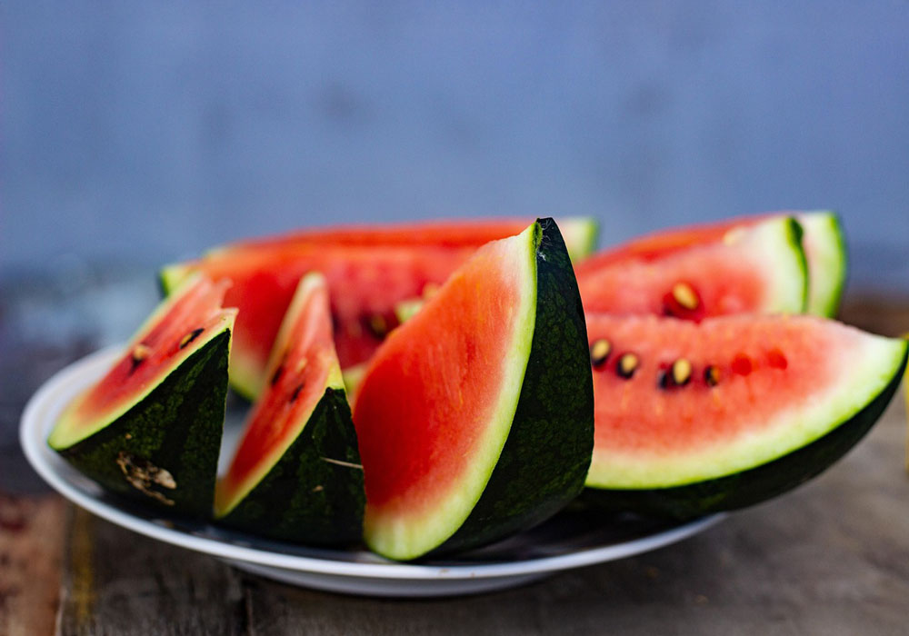 watermelon slices