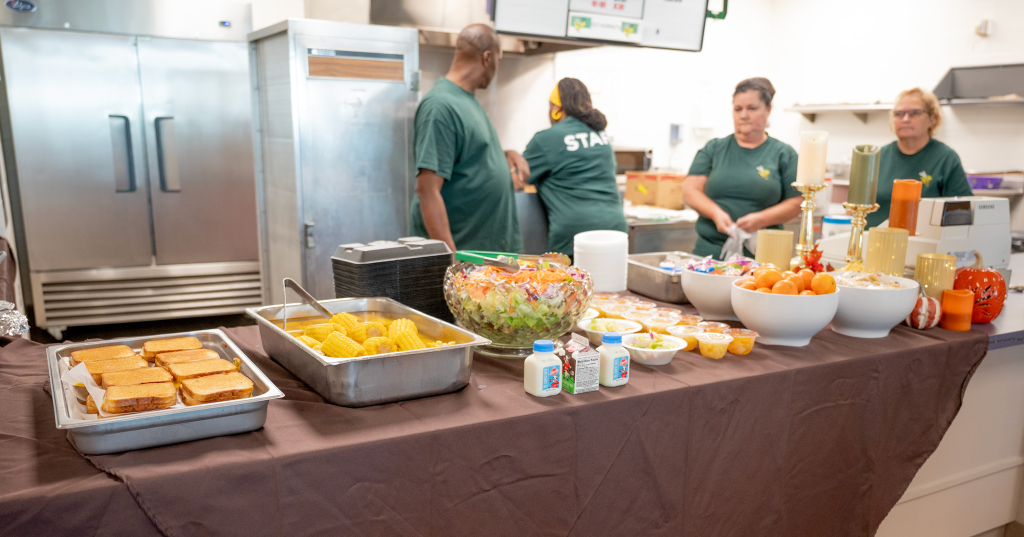 Fall Fest: a  delicious and nutritious spread of food for lunch