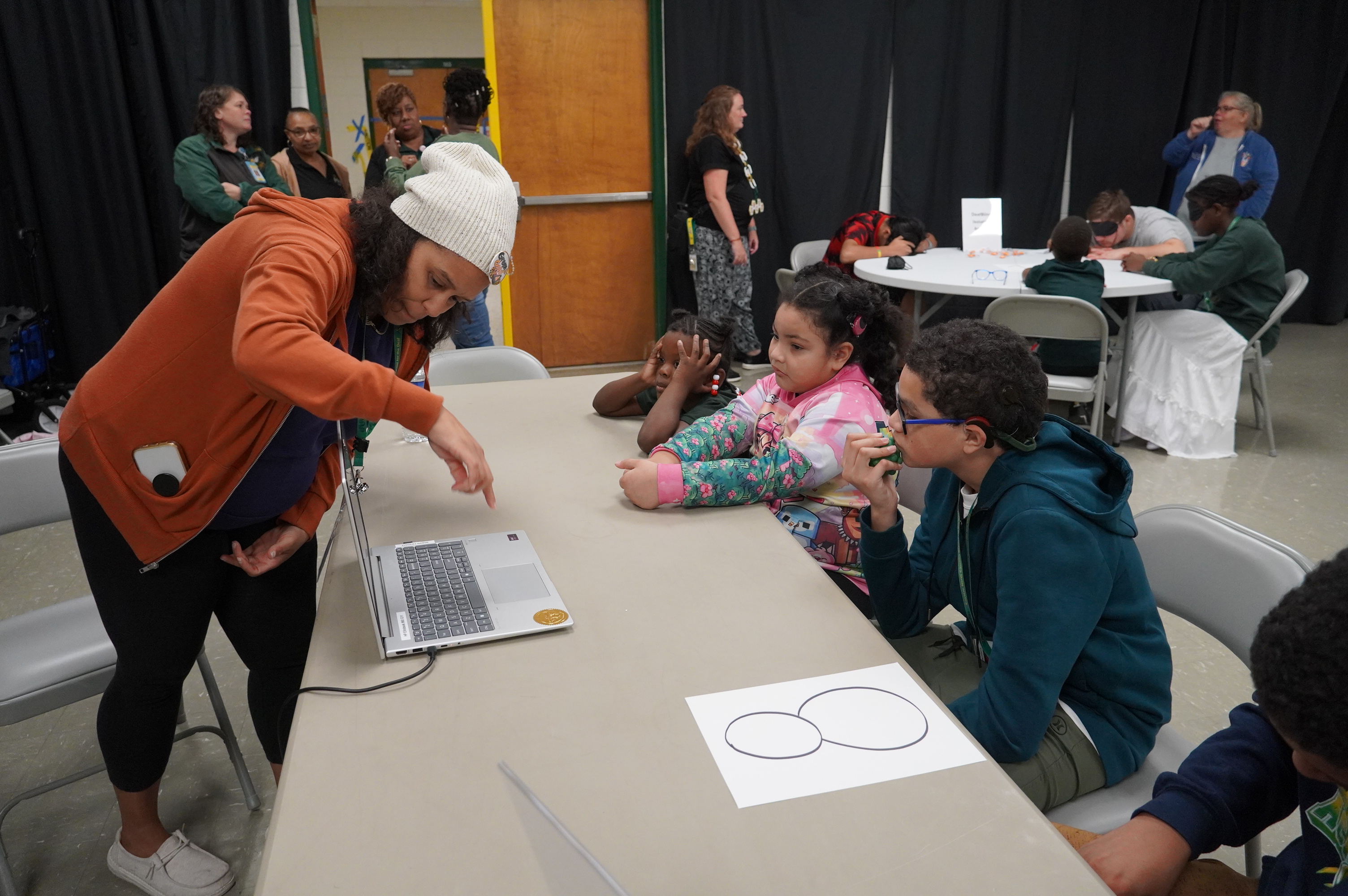 deaf/blind activities