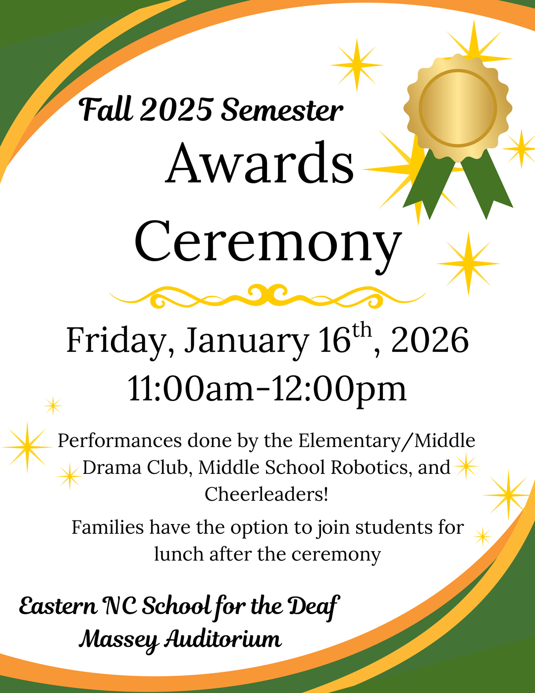 awards flyer