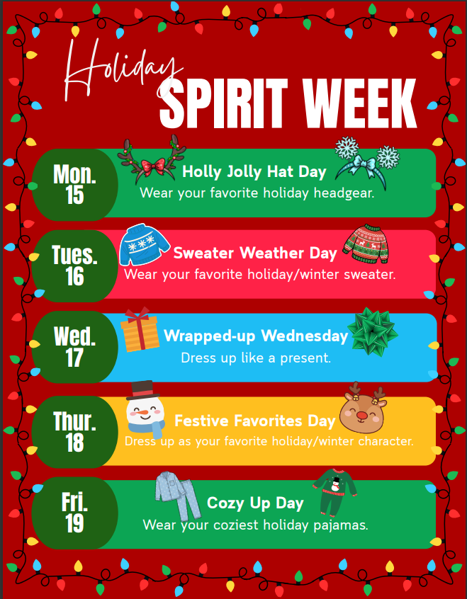 Holiday Spirit Week